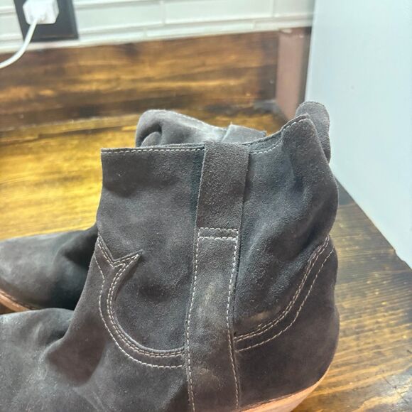 Sam Edelman Gray Boots Size 8 - Picture 5 of 11